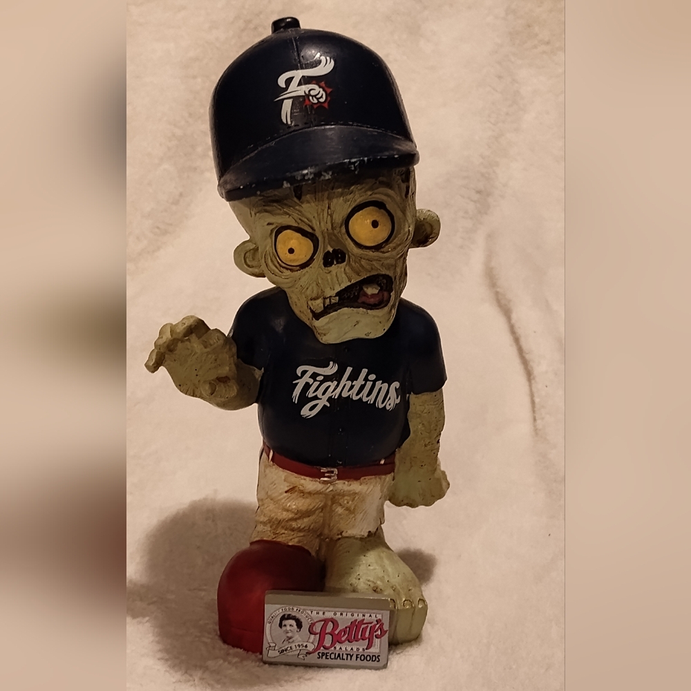 Like-New Reading Fightin Phils Zombie Figure